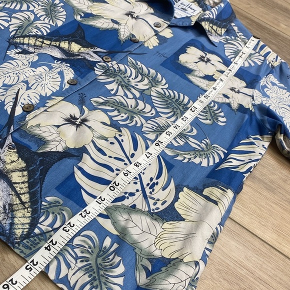 Guy Harvey Silk Hawaiian Shirt‎ - Picture 16 of 16
